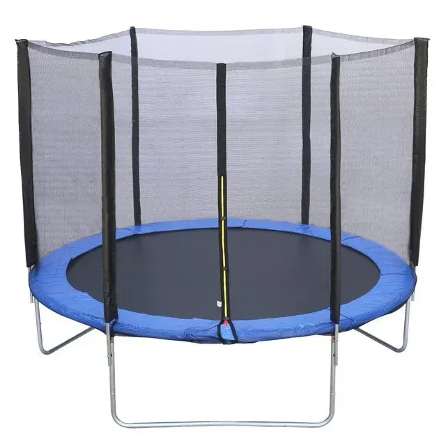 Батут детский Sport Set RJ-0086/2 каркасный с защитной сеткой 244 см Сине-черный (151-98-RJ-0086/2)