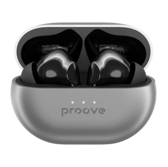 Наушники беспроводные Proove Woop TWS with ANC Silver/Black