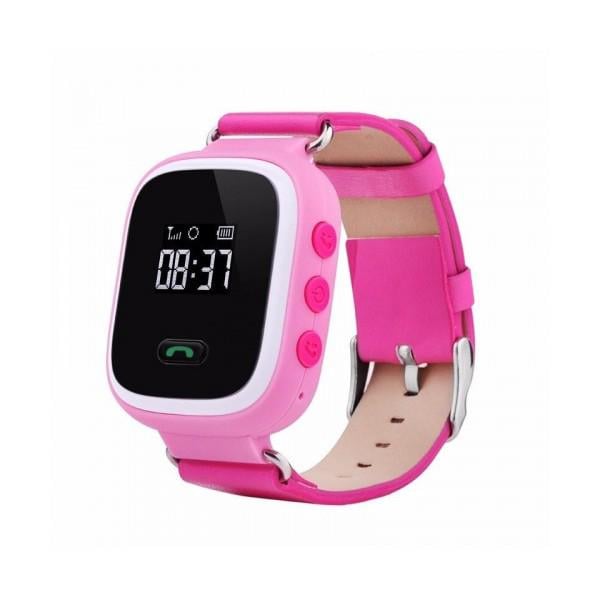 Розумний годинник Smart Baby Watch Q60 GPS дитячий Рожевий