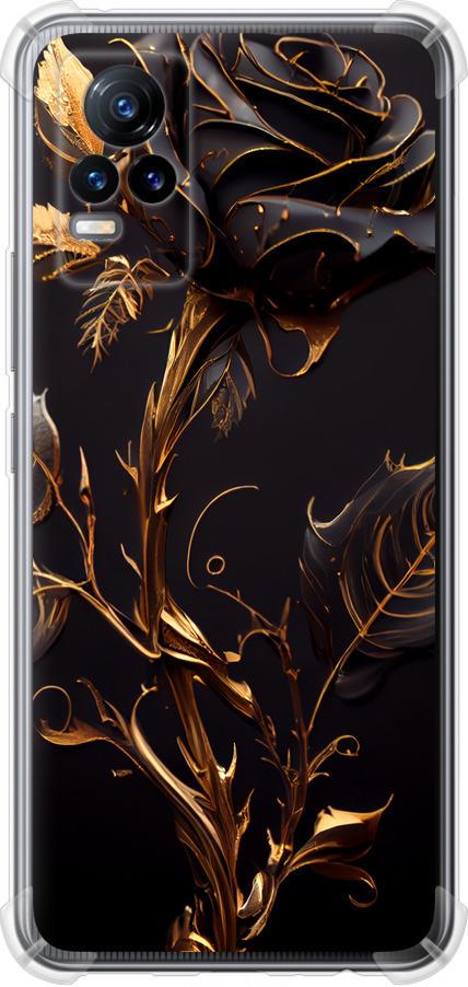 Чехол на Vivo V21E Роза 3 (5552sp-2375-42517)