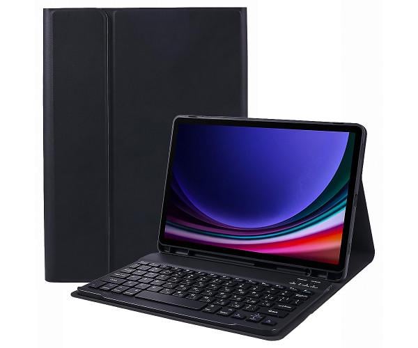 Чехол с Bluetooth-клавиатурой Magnet Flip Cover с RGB-подсветкой для Lenovo Idea Tab Pro 12,7 Черный