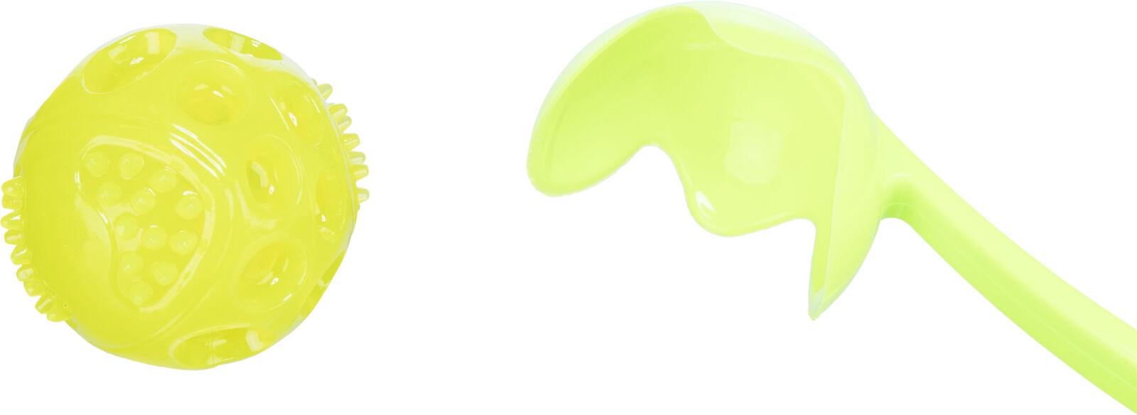 Іграшка для собак Trixie Катапульта з м'ячем зі світлом пластик/термопластична гума d 6 cм 50 cм (4011905336480) - фото 3 Іграшка для собак Trixie Катапульта з м'ячем зі світлом пластик/термопластична гума d 6 cм 50 cм (4011905336480) - фото 3