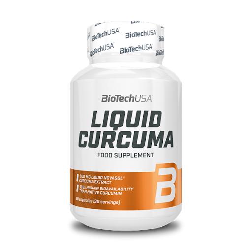 Натуральная добавка BioTech Liquid Curcuma 30 капс. (7338)