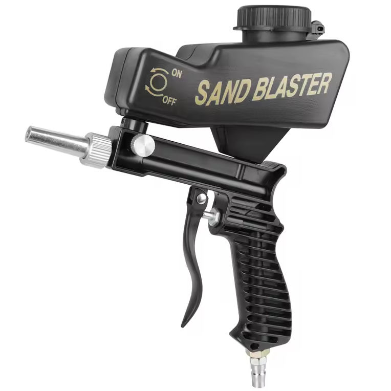 Пескоструйный пистолет Sand Blaster SB-30 гравитационный Black (3_08373)