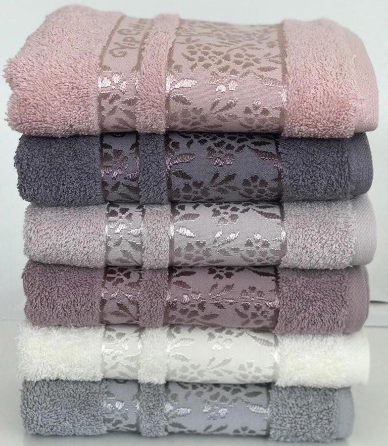 Набор полотенец Cestepe VIP Cotton Buket 90х150 см 6 шт.