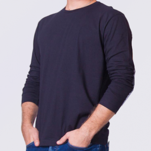 Футболка с длинным рукавом "Я Вижив Там Де Мамонти Замерзли" 2XL Черный (5495580-2-119182-XXL) - фото 5 Футболка с длинным рукавом "Я Вижив Там Де Мамонти Замерзли" 2XL Черный (5495580-2-119182-XXL) - фото 5