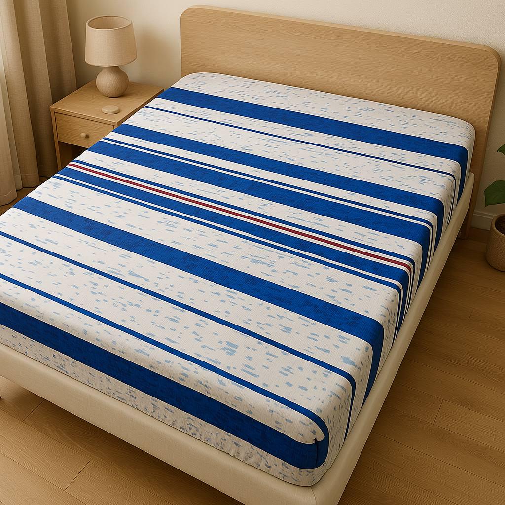 Простынь Sea Camo на резинке безь 160х200 см (G-s1204/x160)