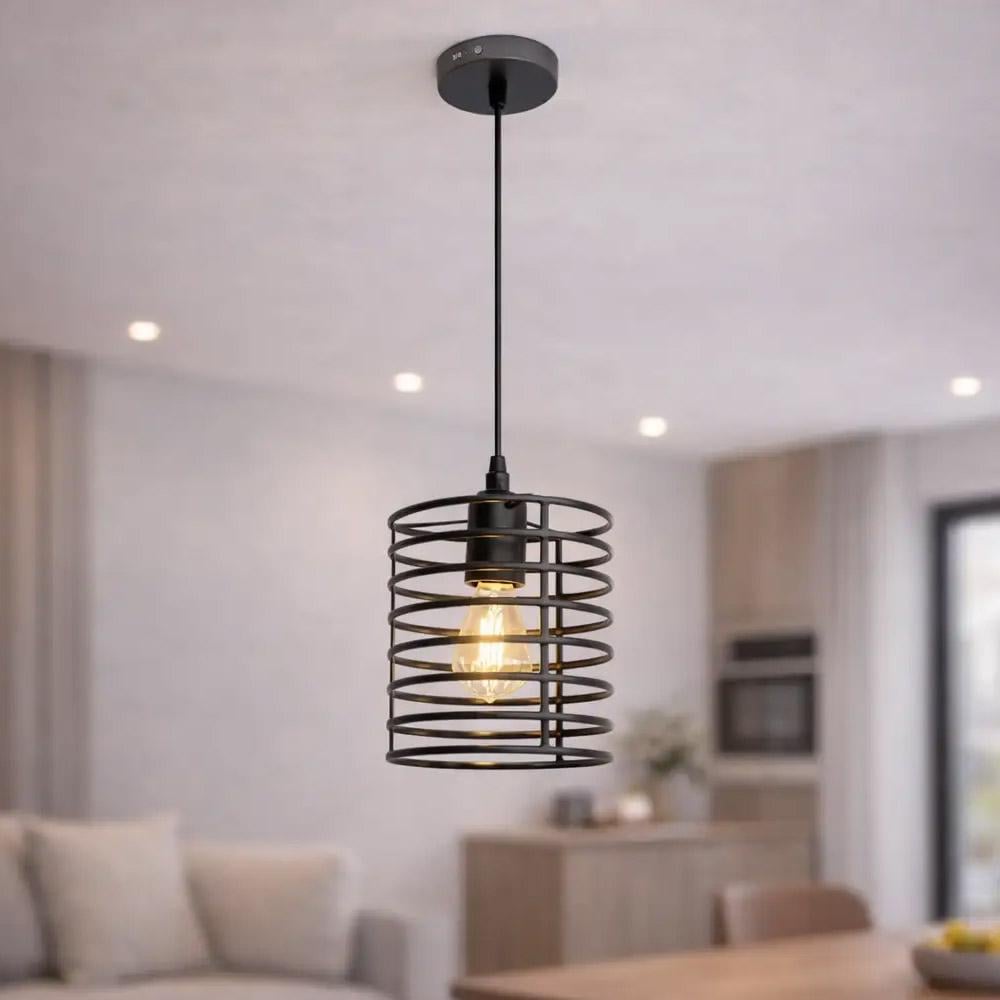 Светильник подвесной в стиле лофт Light House SRS-20616/1P Черный