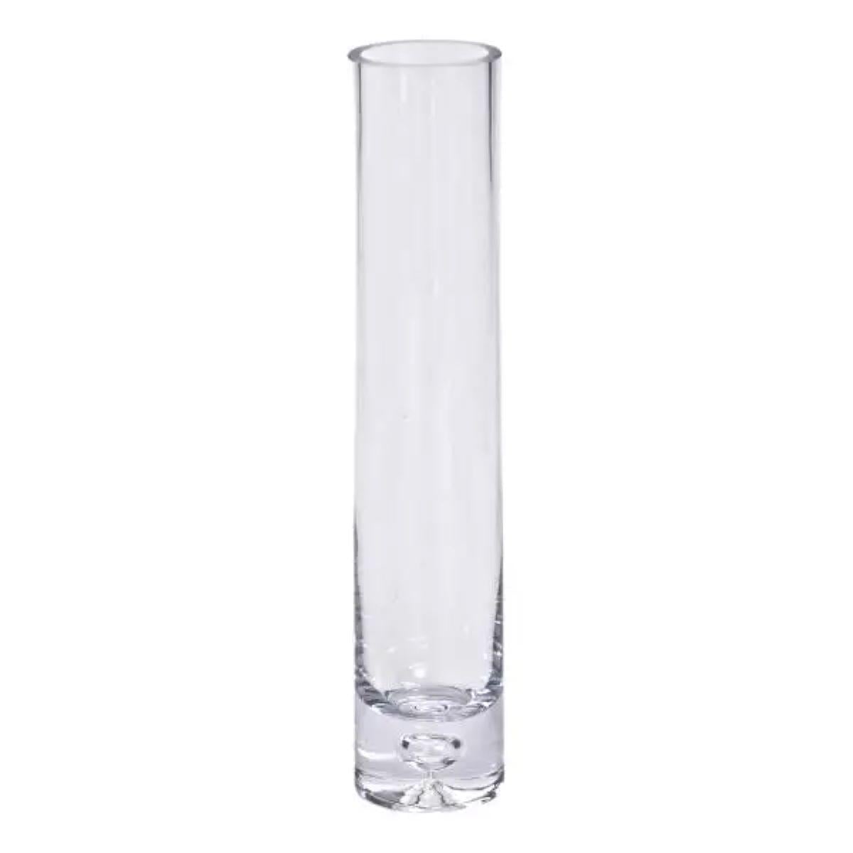 Ваза стеклянная для цветов Light House 30 см 650 мл Прозрачный (LG-20201)