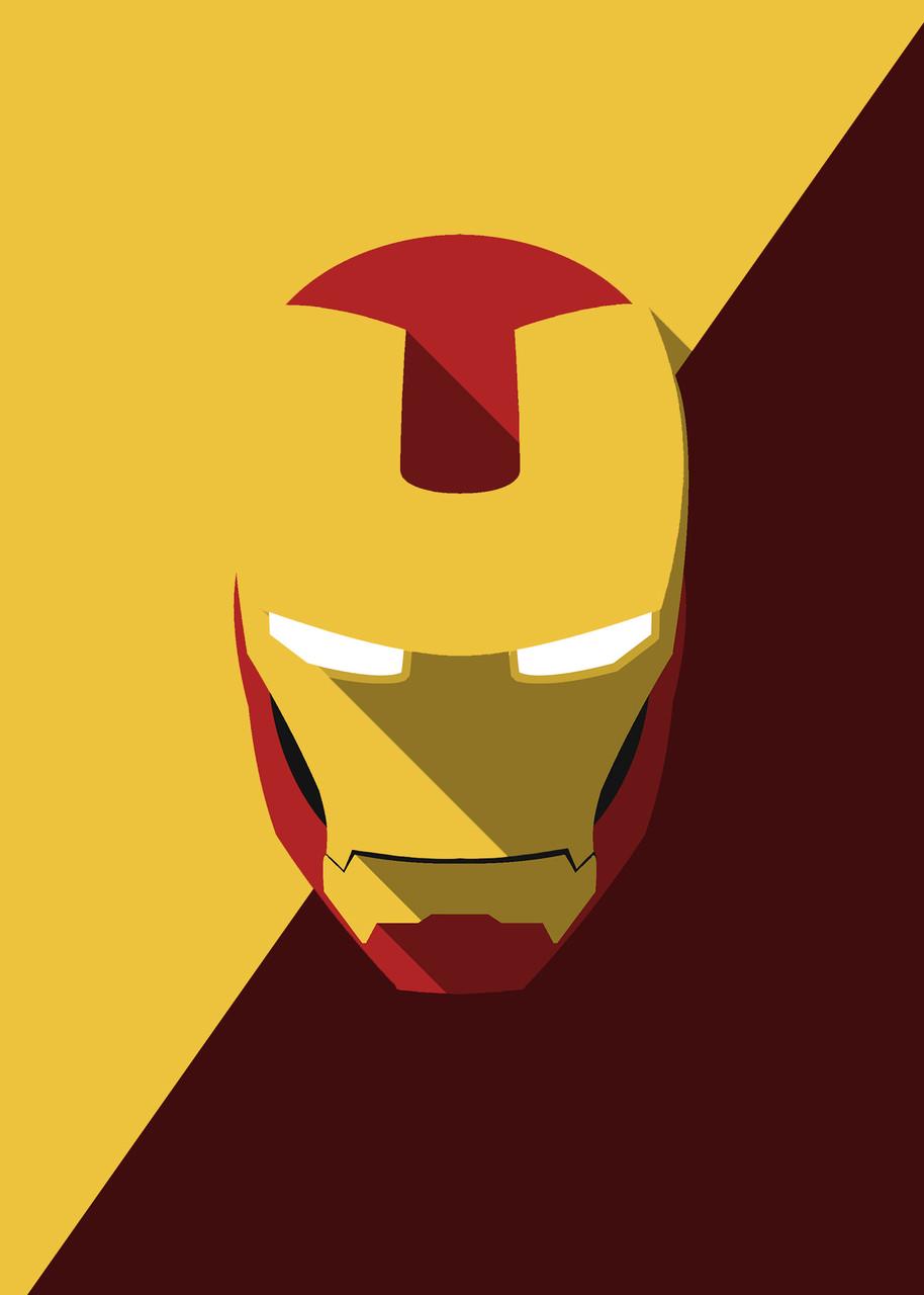 Картина GeekLand Iron Man minimal 40х60 см (IM.09.124)