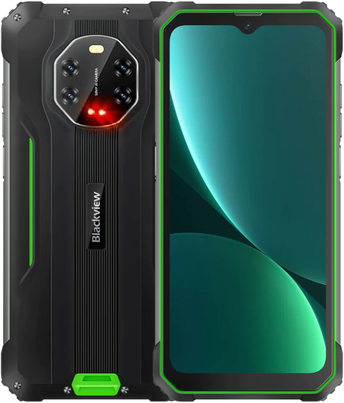 Смартфон Blackview BL8800 8/128Gb Green (E02766) - фото 2