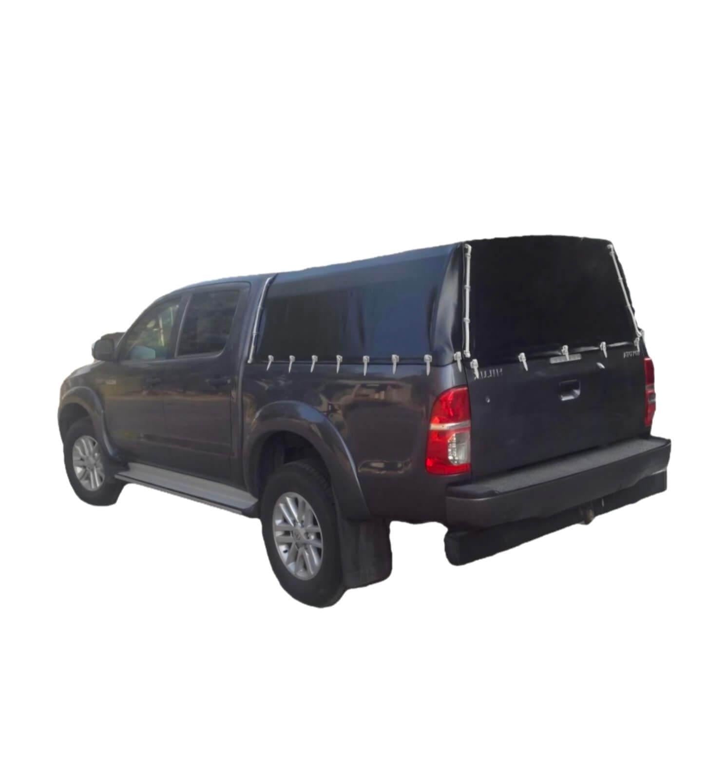 Тент DniproTent на Toyota Hilux тип2 Чорний (31236781)