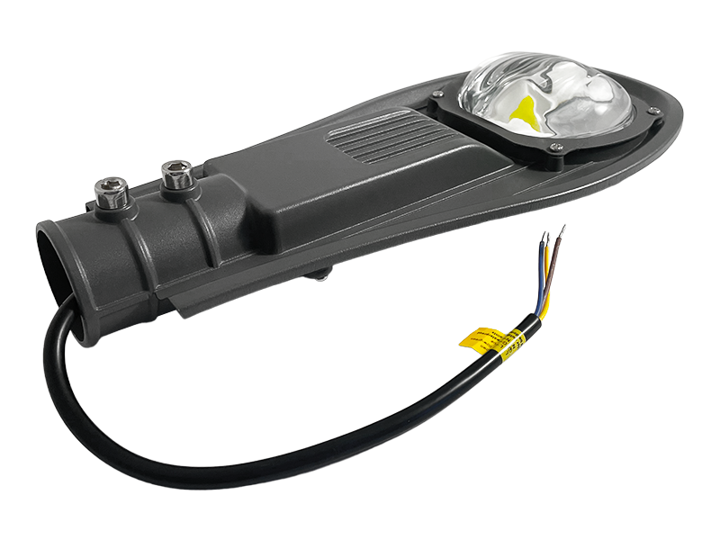 Світильник на стовп Lemanso Альфа CAB64-31 30W 2400Lm 180-265V 6500К захист від грози 1,5KV Сірий (8169)