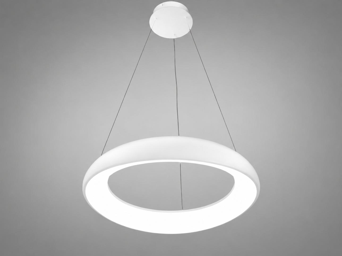 Люстра подвесная LED Diasha 36 Вт Белый (0470A WH)