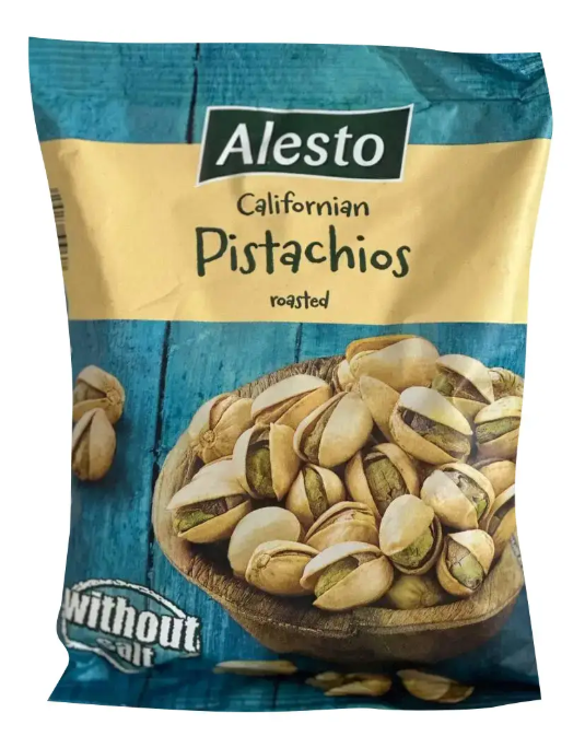 Фисташки жареные Alesto без соли 0,25 кг/250 г Фисташки жареные Alesto без соли 0,25 кг/250 г