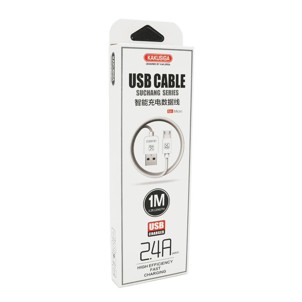 Кабель iKaku KSC-060 SUCHANG для зарядки и передачи данных для micro USB 24А 1 м (YUT_V4079)