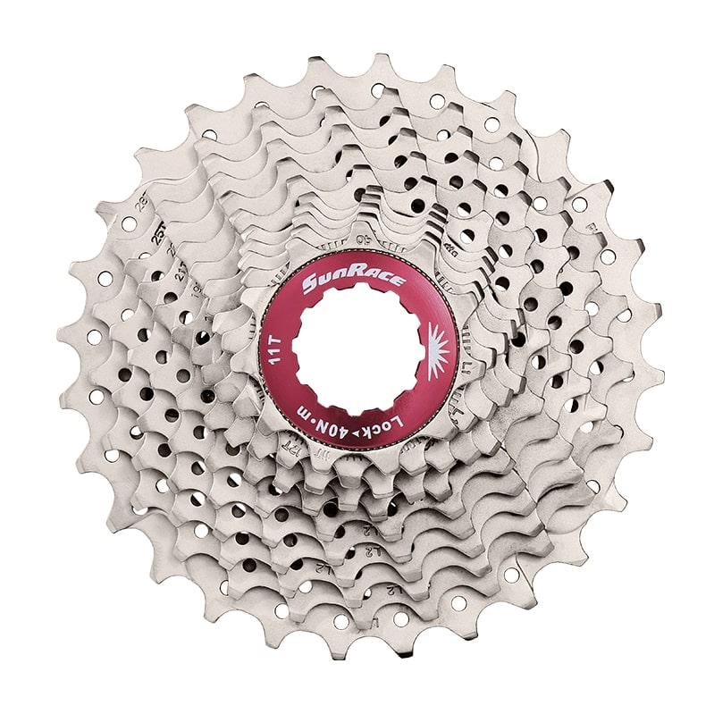 Кассета 11-k 11-30T SUN RACE RX11 алюминиевый паук Metallic Silver Кассета 11-k 11-30T SUN RACE RX11 алюминиевый паук Metallic Silver