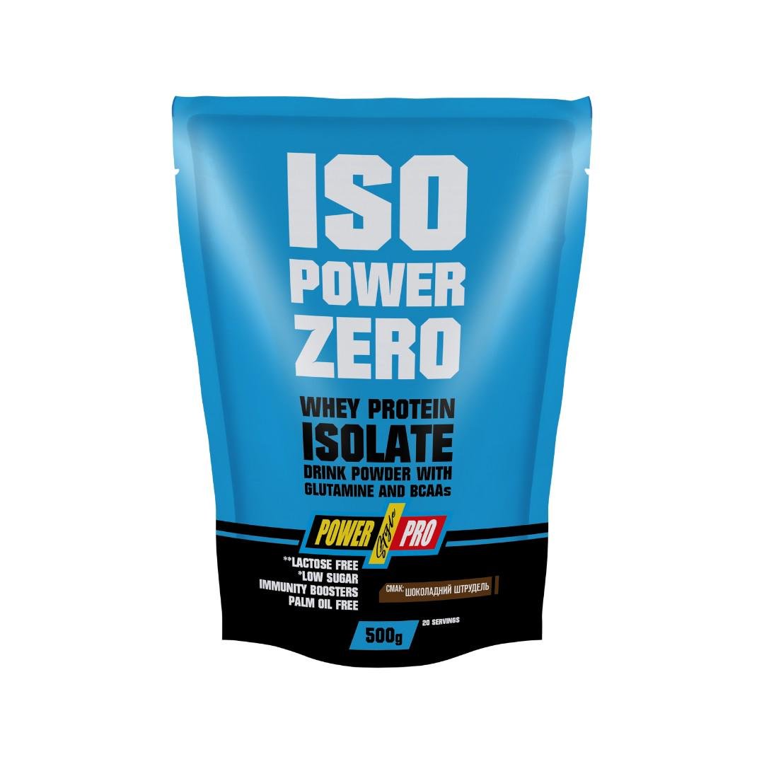 Протеин Power Pro Iso Power Zero 500 г Шоколадный штрудель