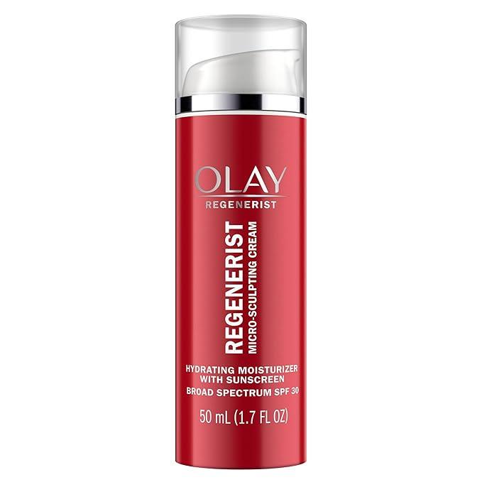Крем для обличчя зволожуючий OLAY із сонцезахисним фактором SPF 30 для омолодження Крем для обличчя зволожуючий OLAY із сонцезахисним фактором SPF 30 для омолодження