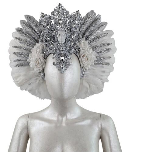 Обруч Santa Alba SETA Decor 25-634WT-SL