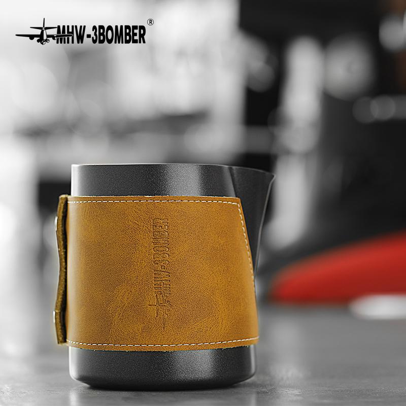 Питчер без ручки для молока MHW-3BOMBER 400 мл Black (P5006) - фото 3 Питчер без ручки для молока MHW-3BOMBER 400 мл Black (P5006) - фото 3