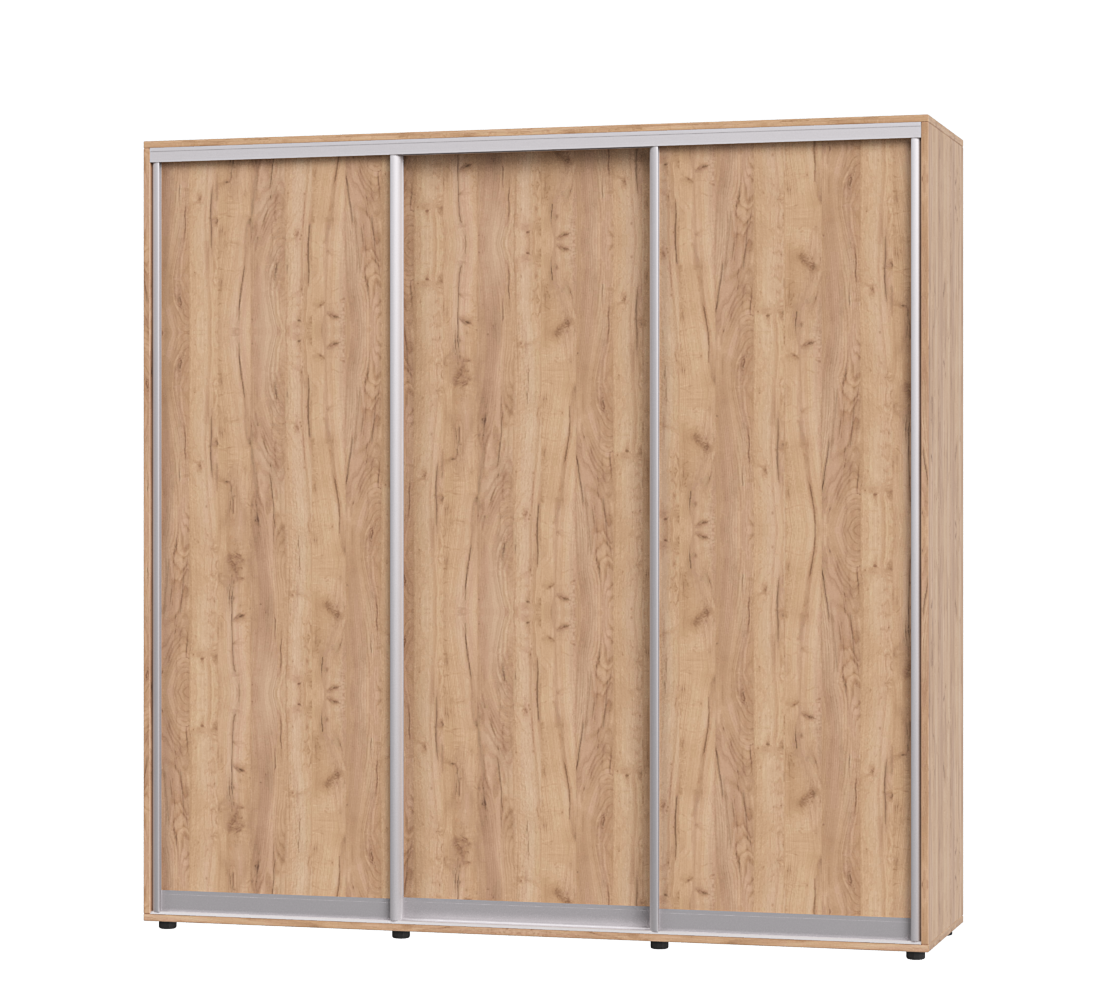Шкаф-купе трехдверный Эверест ШК-05 230х60х220 см 
Дуб Крафт Золотой (07468)