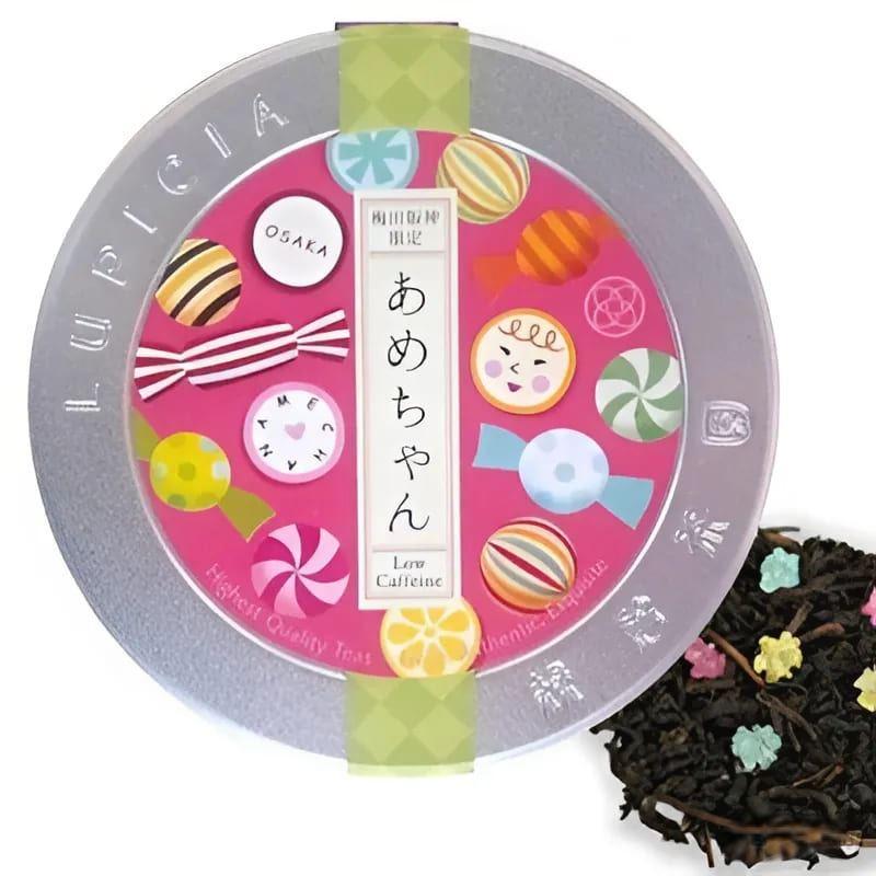 Чай чорний преміальний LUPICIA Ame-chan з кольоровим конфетті 50 г
