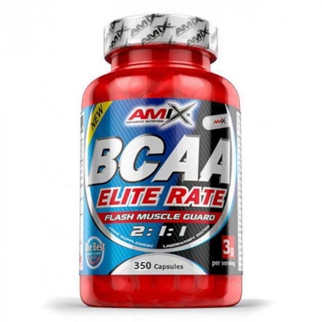 Аминокислота BCAA для спорта Amix Nutrition BCAA Elite Rate 350 капс. Аминокислота BCAA для спорта Amix Nutrition BCAA Elite Rate 350 капс.