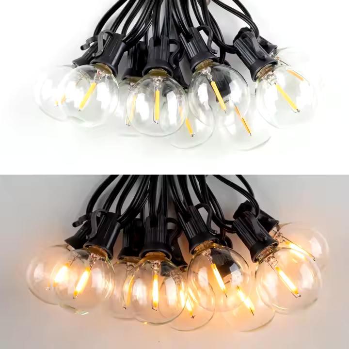 Гірлянда вулична SUWIN Ретро лампочки 5 м 10 лампочок (2417788168) - фото 5