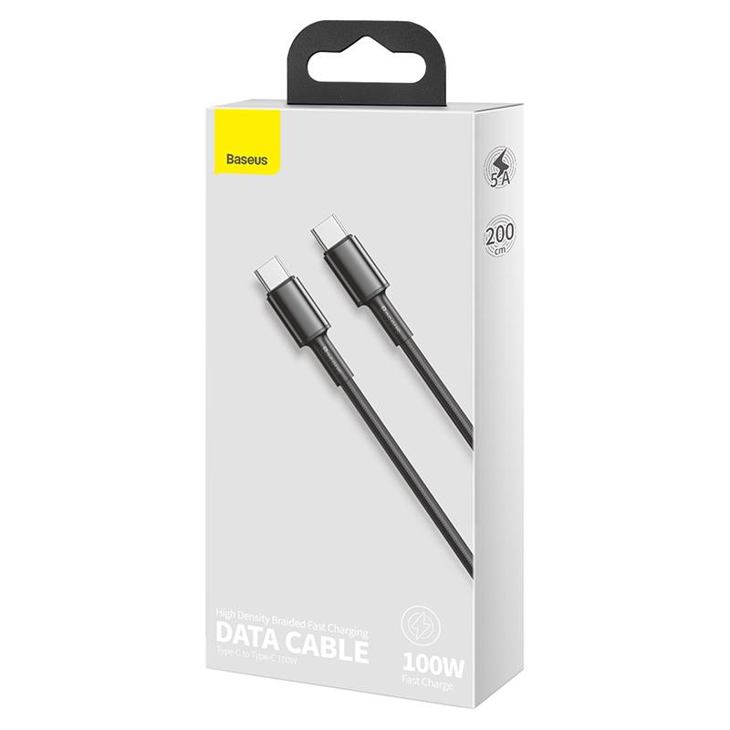 Кабель Baseus Type-C 2 м (57b2fa28) - фото 2