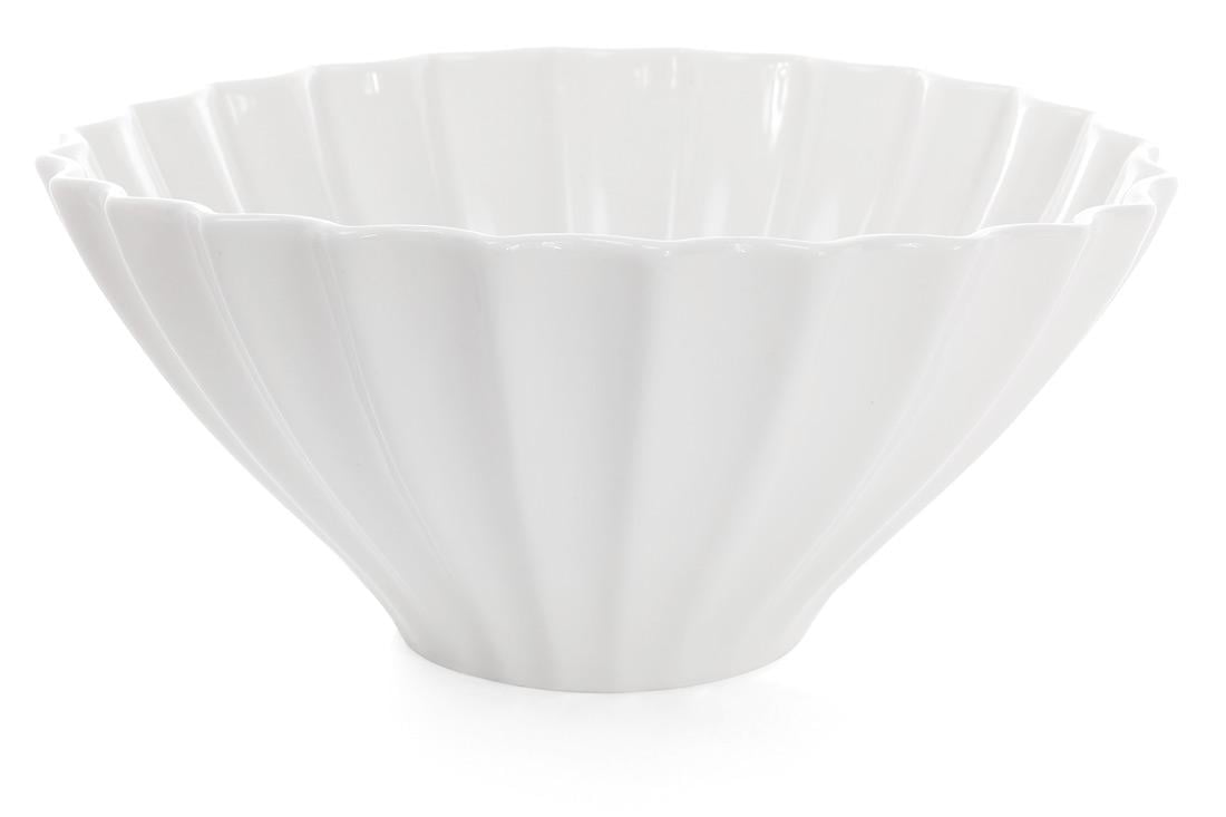 Салатник фарфоровый волнистый BonaDi 1,6 л 2 шт. (988-132)