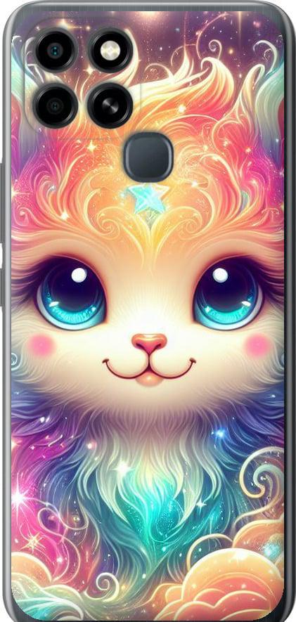 Чехол на Infinix Smart 6 Сказочный котенок (5813u-2758-42517)