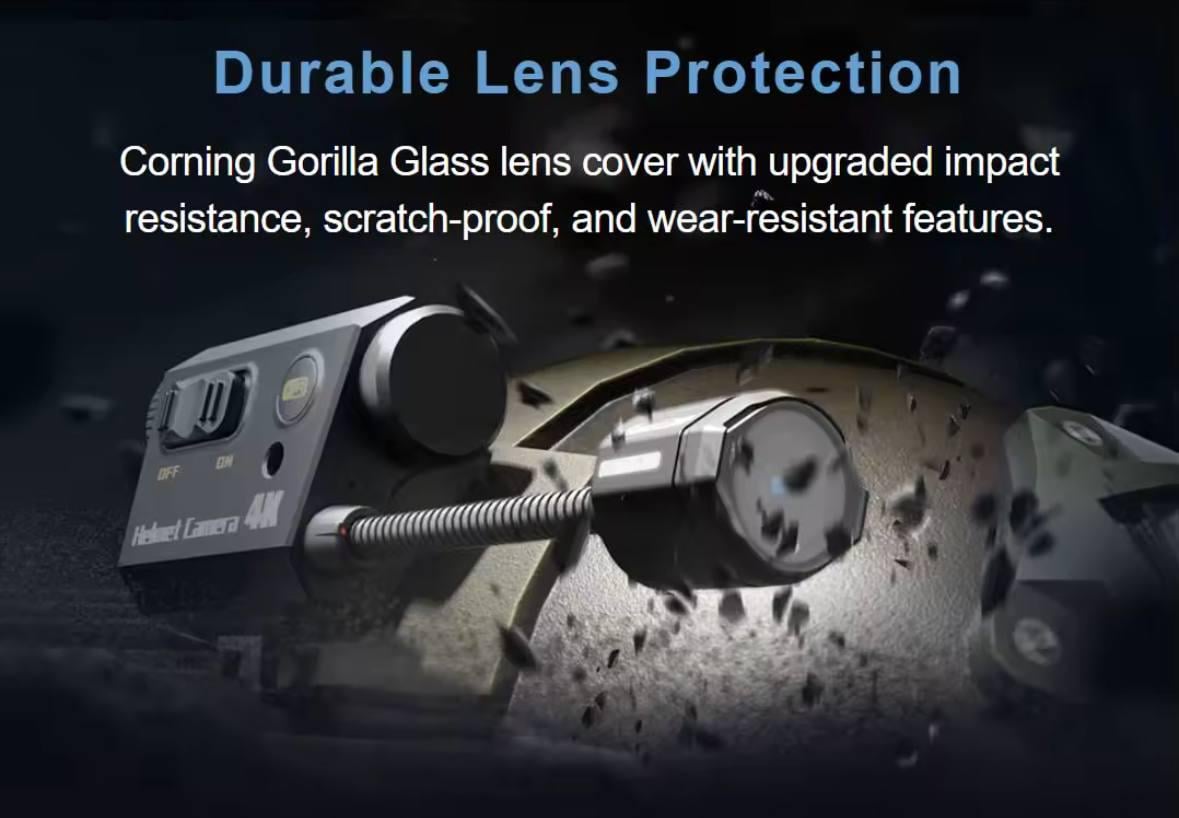 Камера RunCam видео 4K на шлем - фото 3