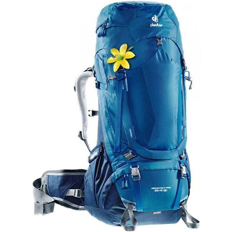 Рюкзак туристический Deuter Aircontact Pro 55+15 л Ocean/Midnight (33300173033)