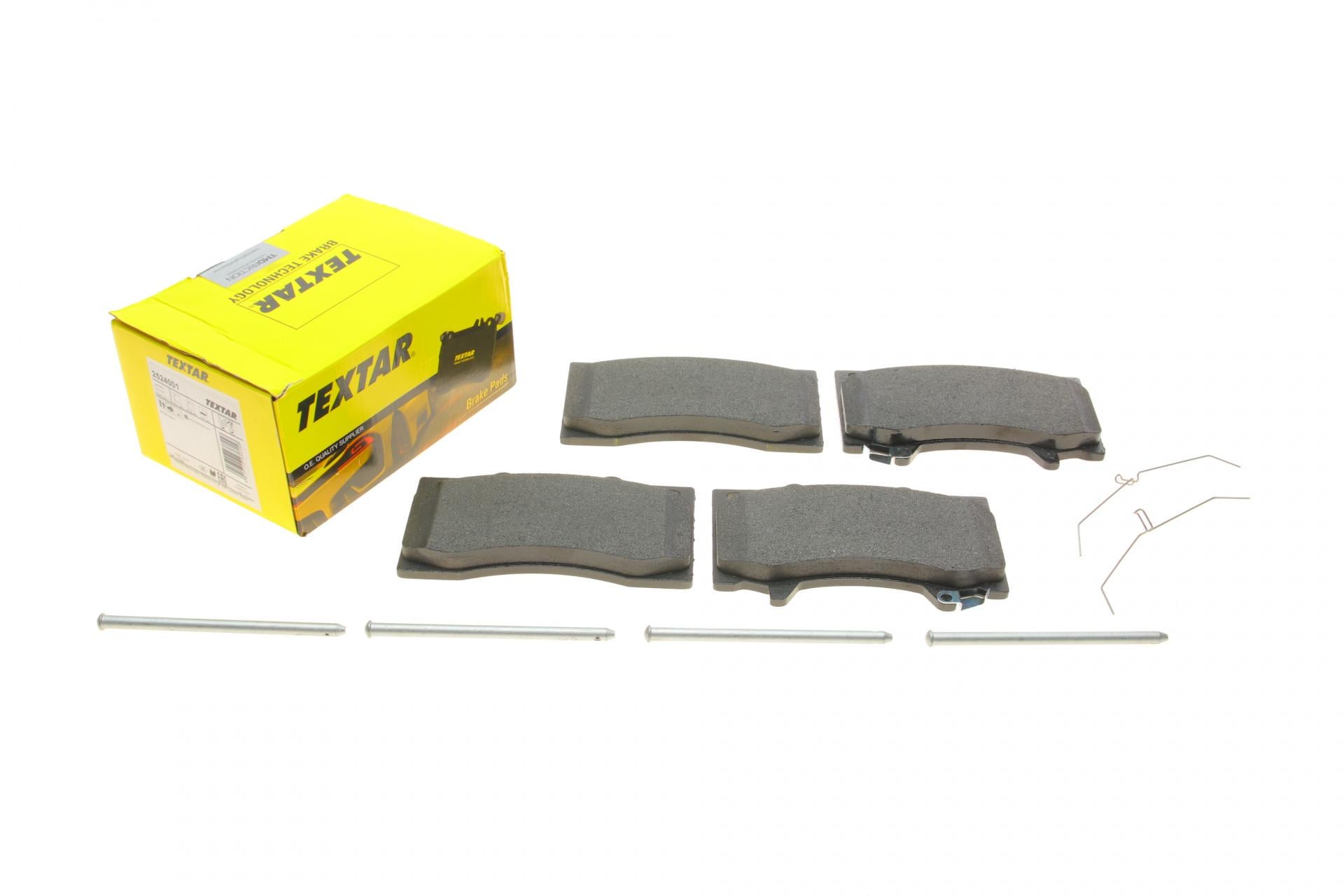 Колодки тормозные передние TEXTAR для Nissan Patrol 10- (2524001)