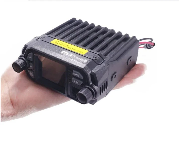 Радиостанция автомобильная 2 диапазона VHF: 136-174/UHF/400-480 MHz/25 W/200 каналов/FM радио (QYT KT-8900D) - фото 4