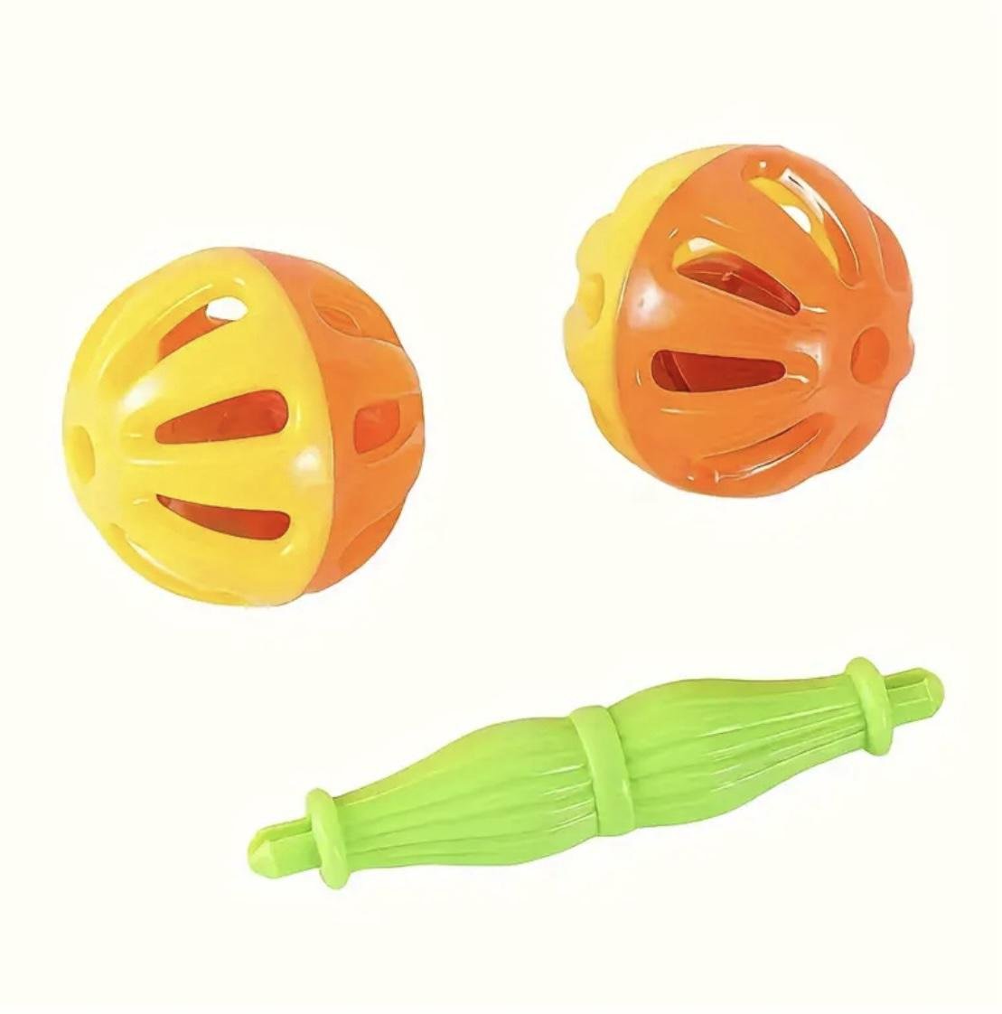 Набір іграшок для папуги Ron 2 шт. (56465465654) - фото 5 Набір іграшок для папуги Ron 2 шт. (56465465654) - фото 5