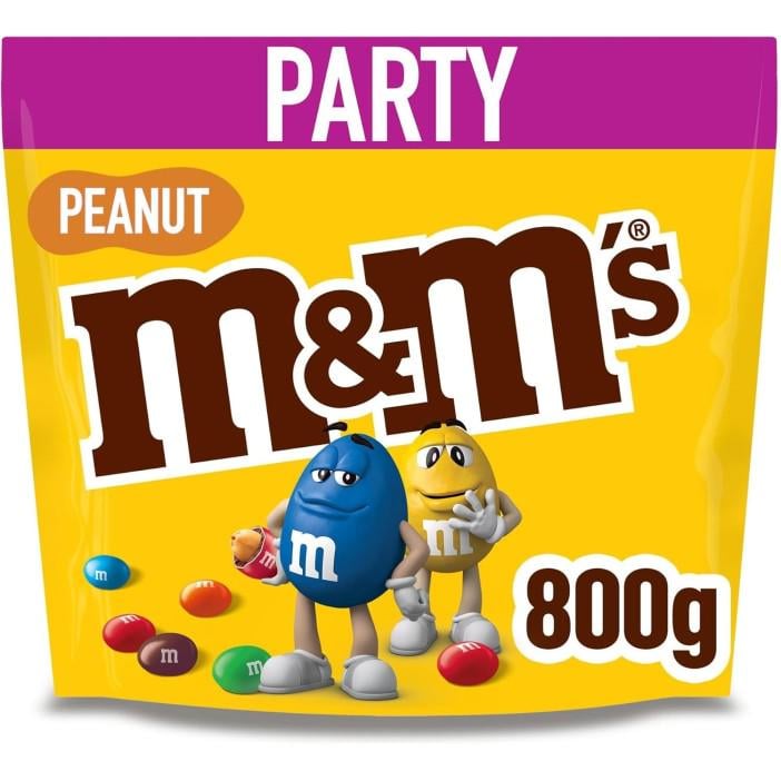 Драже шоколадні M&Ms Peanut 800 г