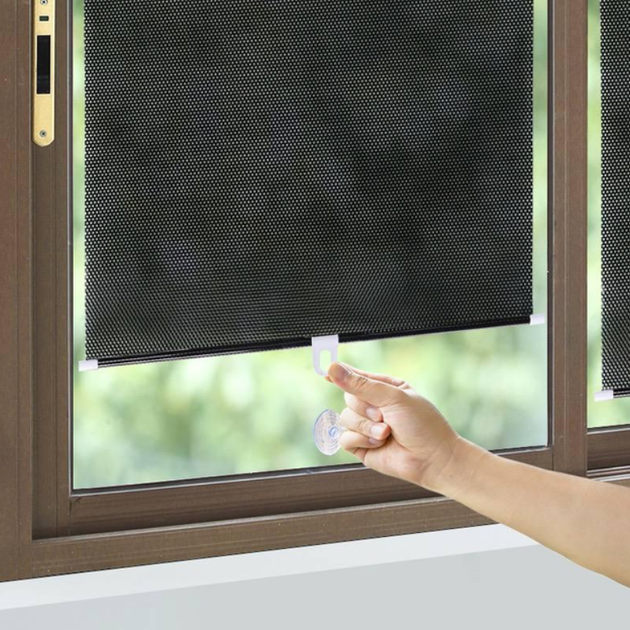 Шторка сонцезахисна на вікно на присосках 58x125 см - фото 2 Шторка сонцезахисна на вікно на присосках 58x125 см - фото 2