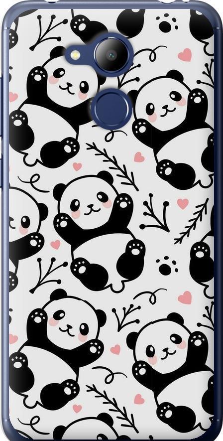 Чехол на Huawei Honor 6C Pro Панды (4318u-1358-42517)