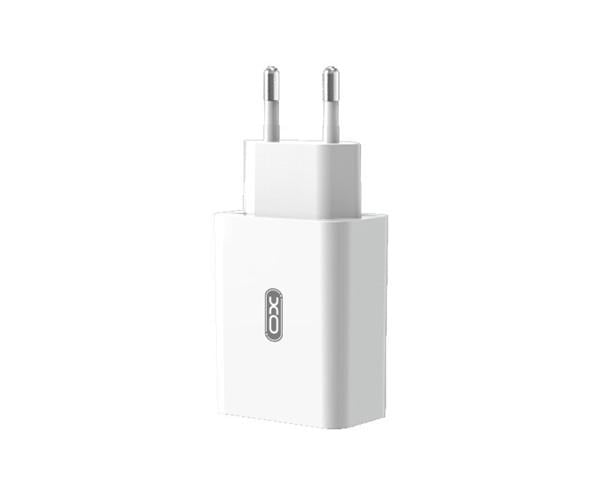 Устройство зарядное сетевое Xo L36 Usb 3A QC3,0 Lightning 1 м White
