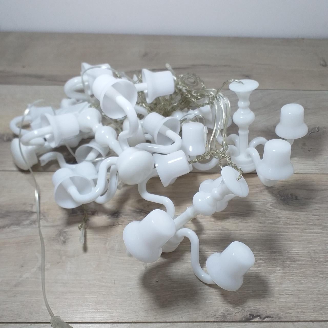 Гірлянда світлодіодна штора Свічки Xmas Candles теплий білий 220 В 2,5х0,8 м (KG-12457) Гірлянда світлодіодна штора Свічки Xmas Candles теплий білий 220 В 2,5х0,8 м (KG-12457)