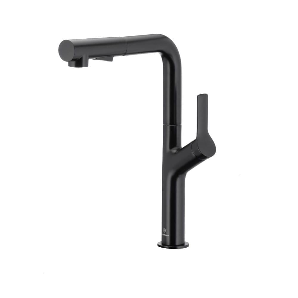 Смеситель для кухни KFA Armatura Duero Design однорычажный Черный матовый (TP-6623-220-81)