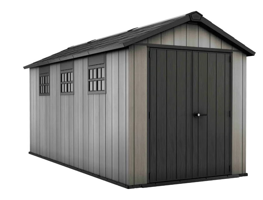 Будиночок садовий пластиковий Keter Oakland 7515 230х476 см (252535)