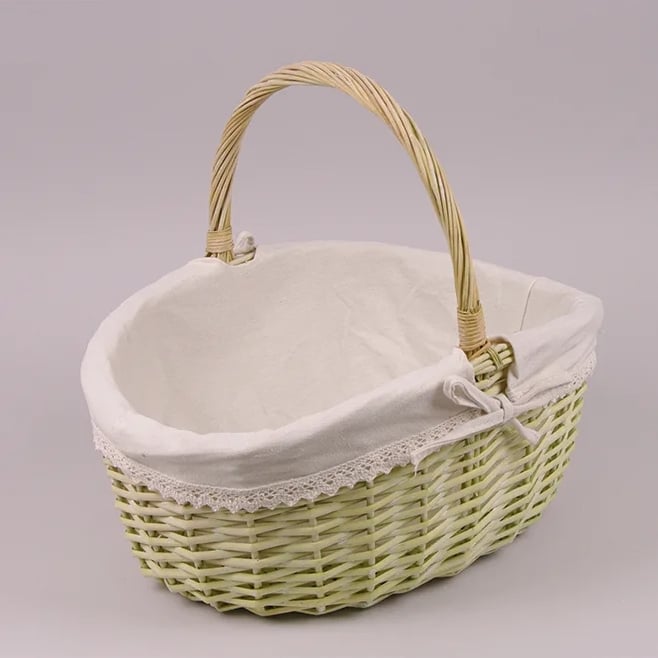 Корзина с тканью Flora (5192)