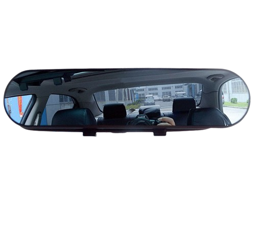 Зеркало заднего вида AIWA универсальное антибликовое с заокруглиными поверхностями (04436)