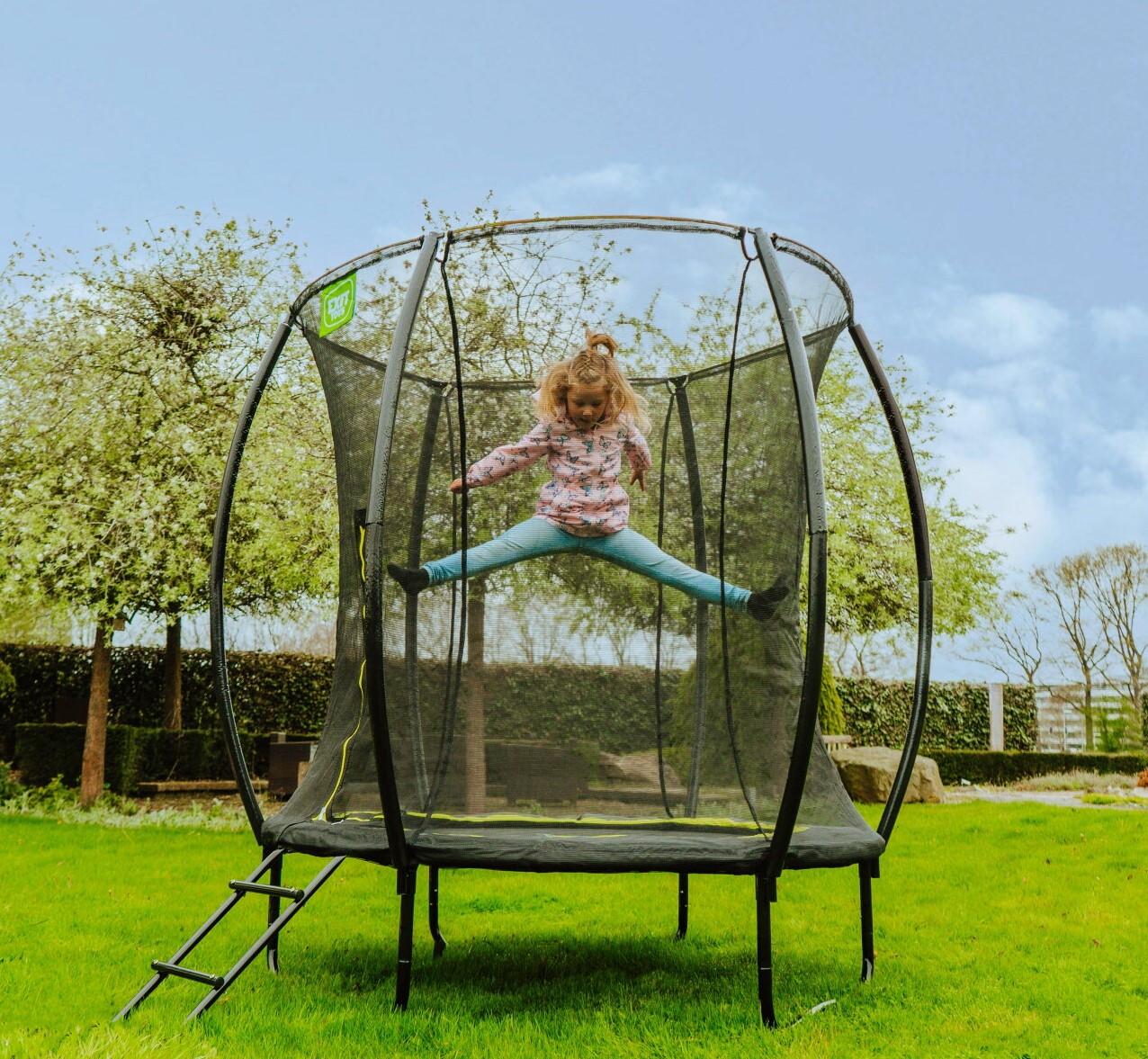 Батут Exit Silhouette 183 см Розовый - фото 7 Батут Exit Silhouette 183 см Розовый - фото 7