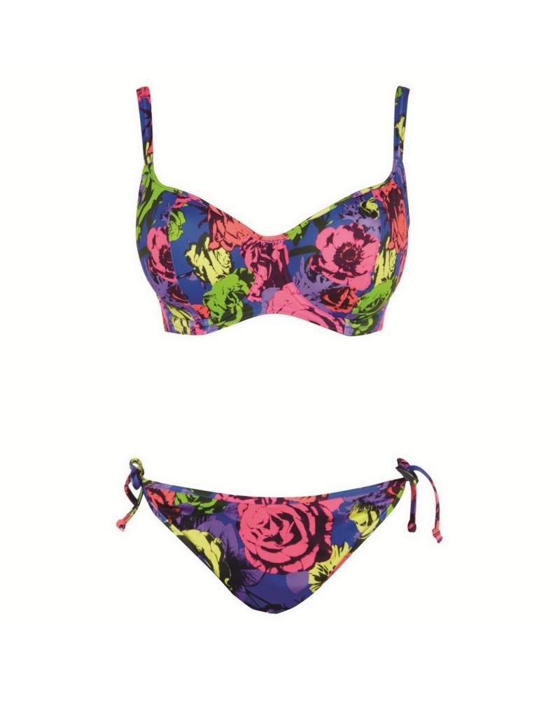 Купальник раздельный FREYA Floral Pop 3157/3171 32GG/S Rainbow (886279758053)