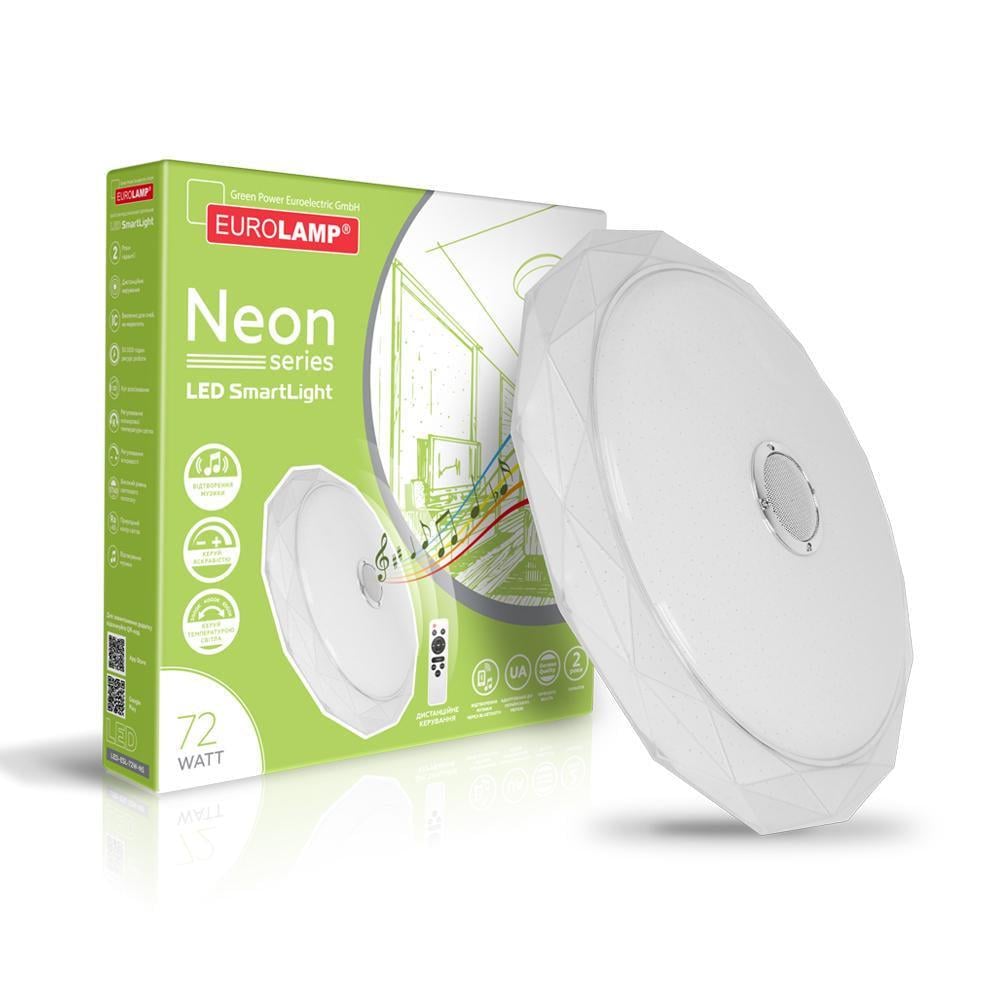 Светильник музыкальный Eurolamp Smart Light LED Neon 72W RGB 3000-6500K (12346964)