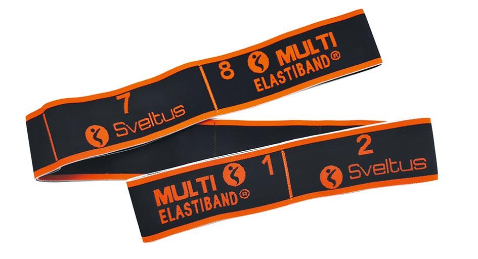 Эспандер для фитнеса Sveltus Multi Elastiband 30 кг Черный (SLTS-0036) - фото 2